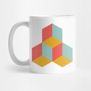 Orange Cube Mug